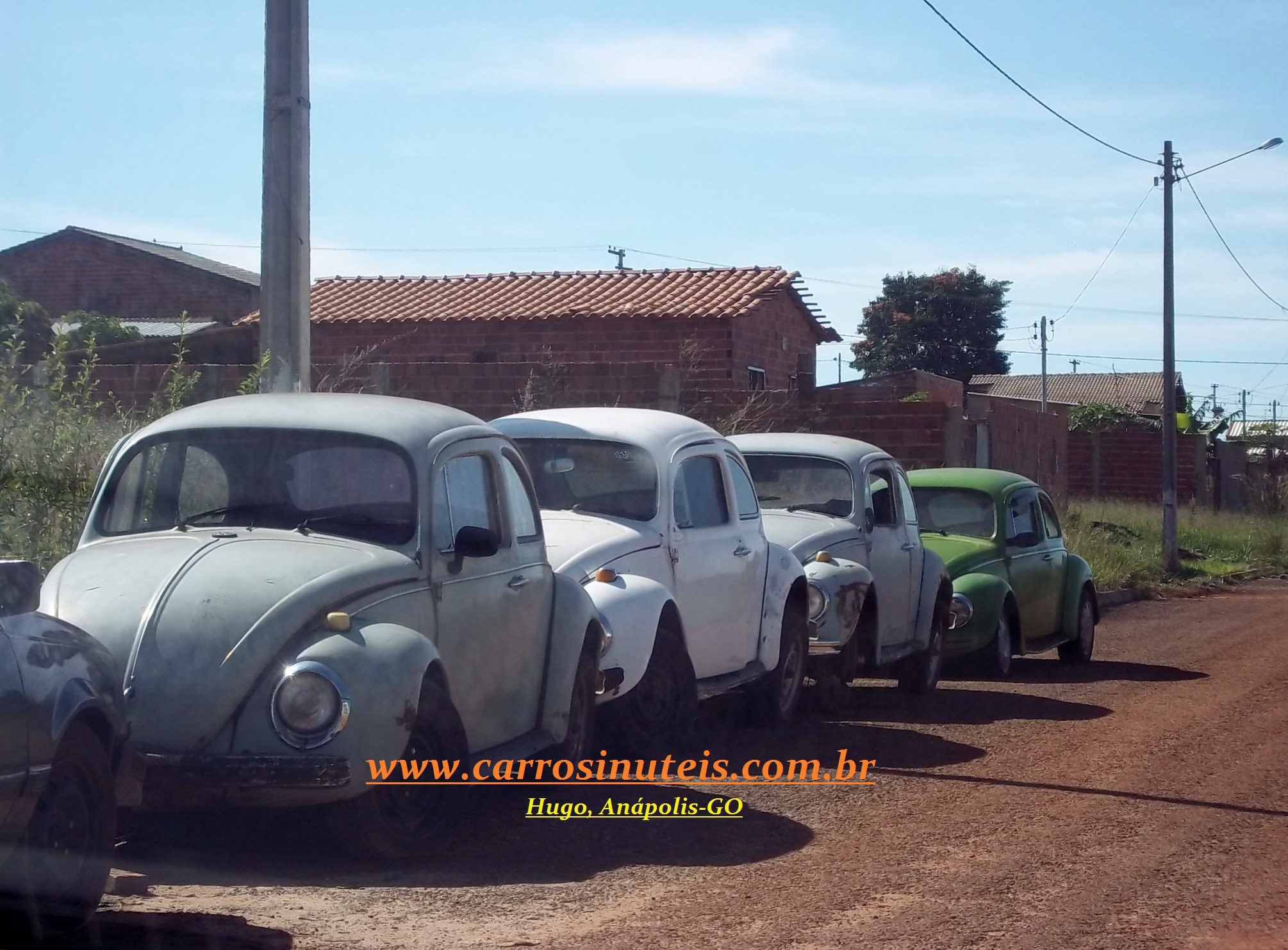 FUSCA FICOU PRONTO?!?! + CHEVETTE DO LEILÃO 